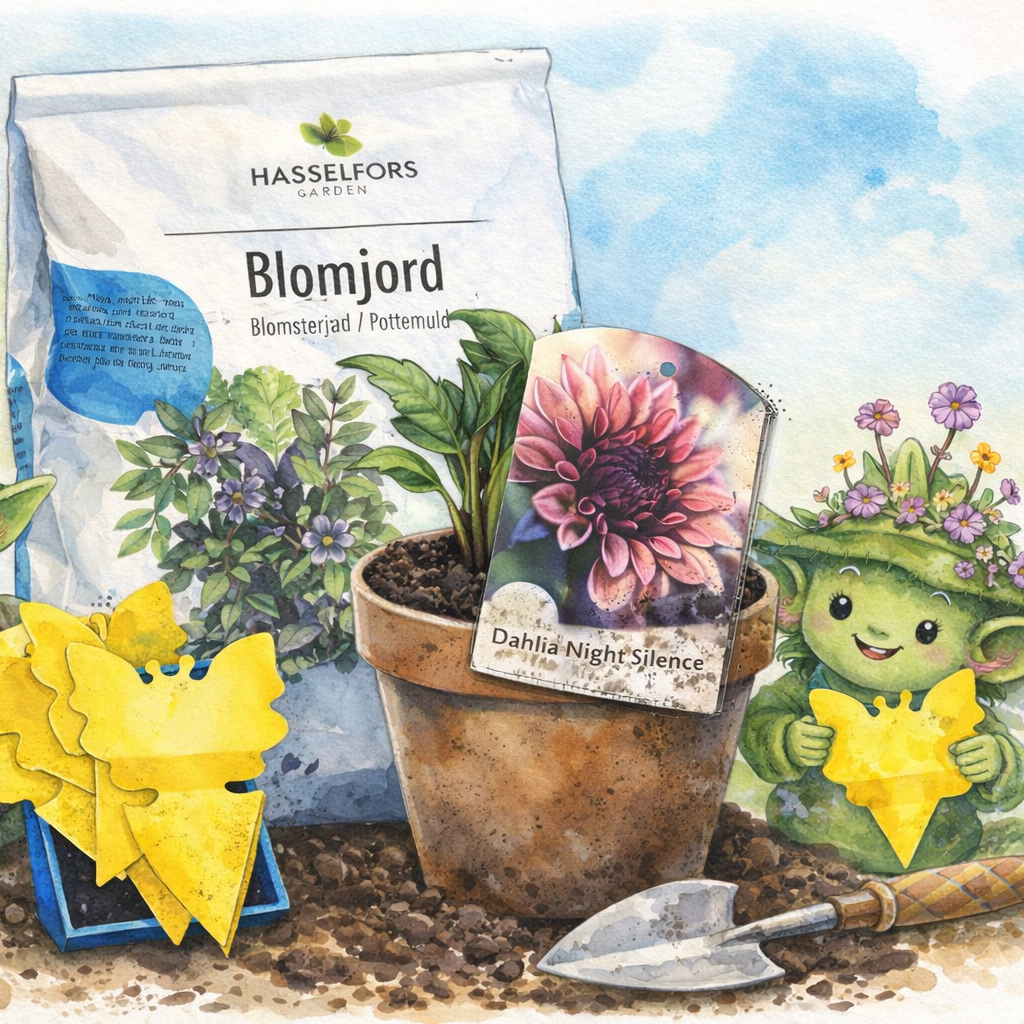 Dahlia Start-kit för 4-6 knölar