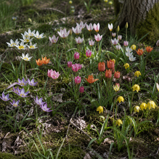 Botanisk tulpan Botanisk mix